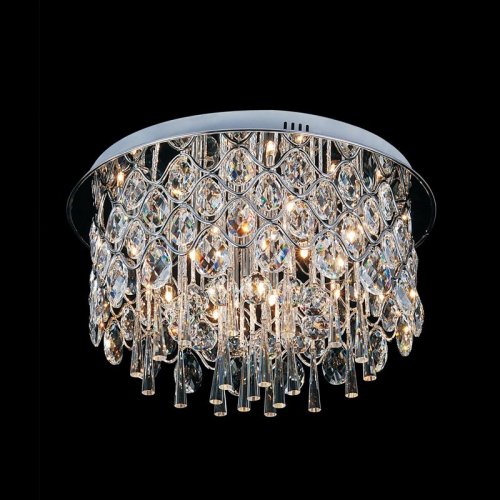 Потолочная люстра Nikon MX103910-28A chrome/clear Потолочная люстра Nikon MX103910-28A chrome/clear