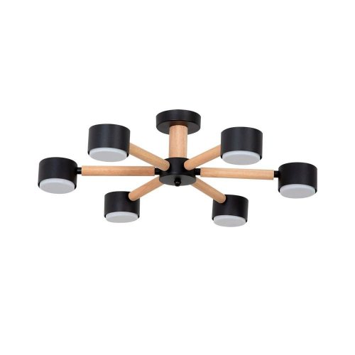 Потолочная люстра Tenda A1624PL-6BK Потолочная люстра Tenda A1624PL-6BK