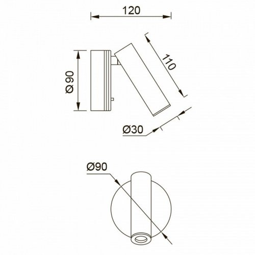 Светодиодный спот Mantra Prea 8834