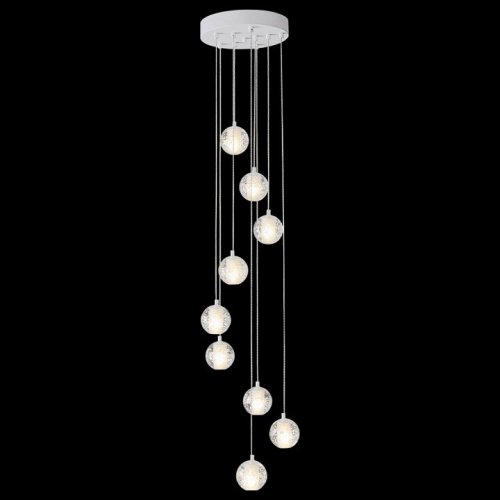 Подвесная люстра Crystal Lux Gaspar SP9 D300 White Подвесная люстра Crystal Lux Gaspar SP9 D300 White