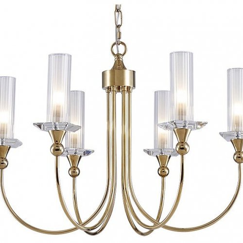 Подвесная люстра Newport 4580 4586/С gold