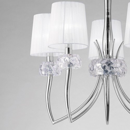 Подвесная люстра Mantra Loewe Chrome 4631