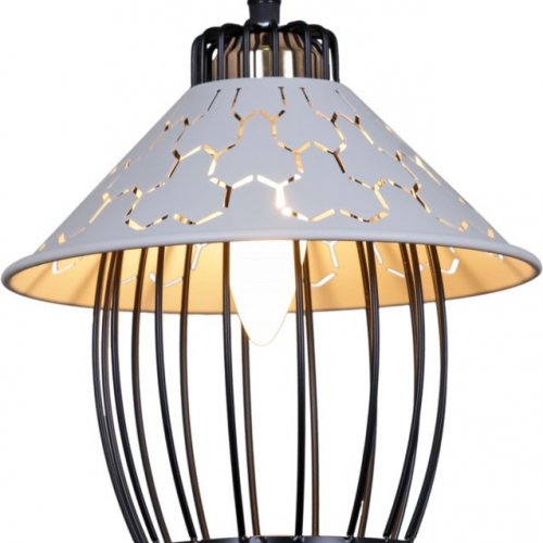 Подвесная люстра Reluce 02513-0.9-03 BK+WH