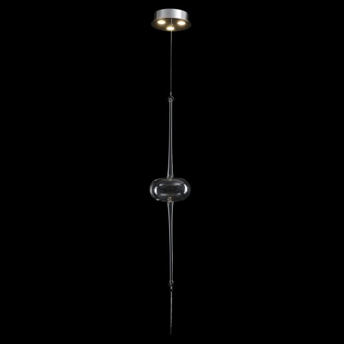 Светильник подвесной Crystal Lux GLASS SP3W LED CHROME