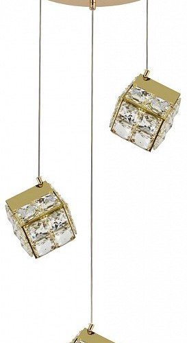 Подвесной светильник Indigo Radioso 12048/3P Gold