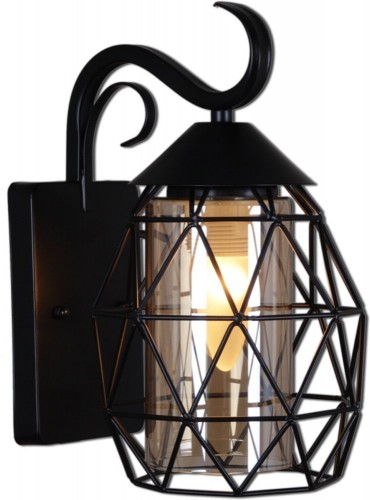 Уличный настенный светильник Reluce 08282-9.2-001U BK