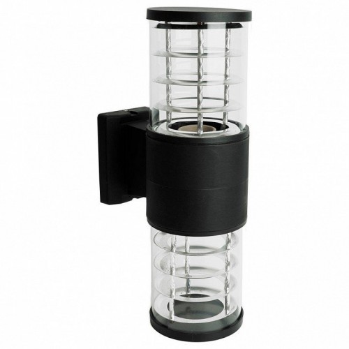 Светильник садово-парковый Feron.ONE DH0802-P, на стену вверх/вниз, E27 230V, черный пластик Светильник садово-парковый Feron.ONE DH0802-P, на стену вверх/вниз, E27 230V, черный пластик