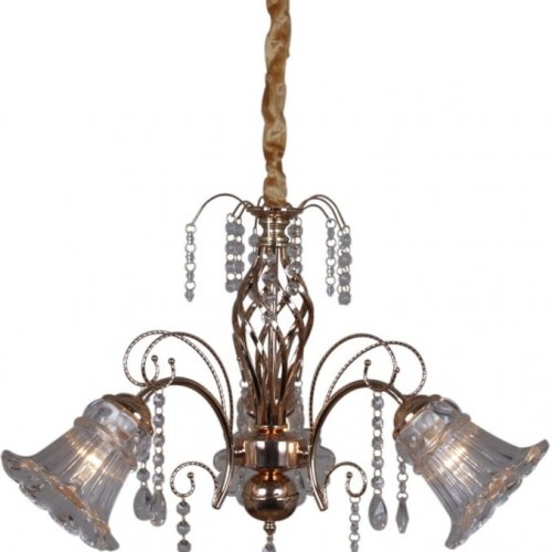 Подвесная люстра Reluce 02348-0.4-03 FGD+CL Подвесная люстра Reluce 02348-0.4-03 FGD+CL