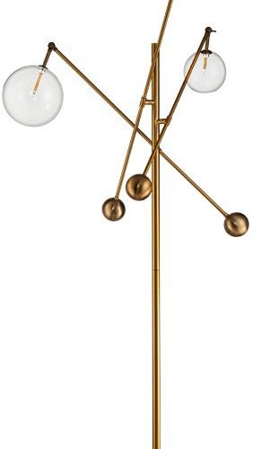 Торшер DeLight Collection Globe Mobile KG0965F-3 brass
