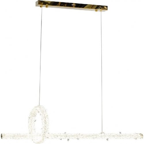 Подвесная люстра AM Group OVALE GD D1000+300