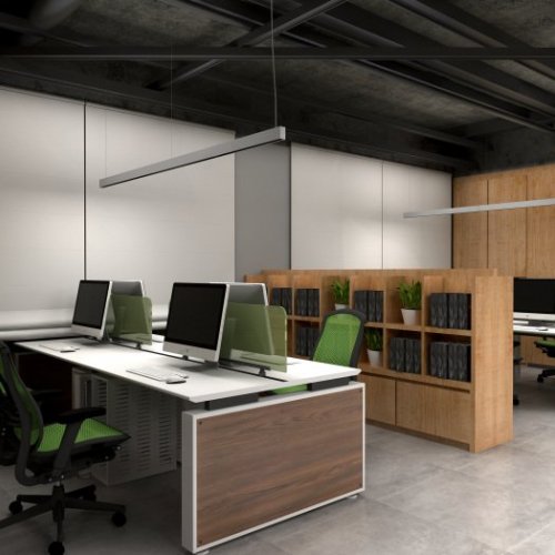 Потолочный светильник Lumker NX DL-BLEP2-1205025-SL-DN