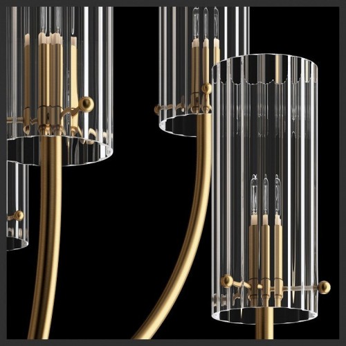 Подвесная люстра Maytoni Arco MOD223PL-08BS