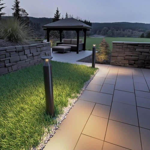 Наземный светильник Odeon Light Coil 7119/12GL