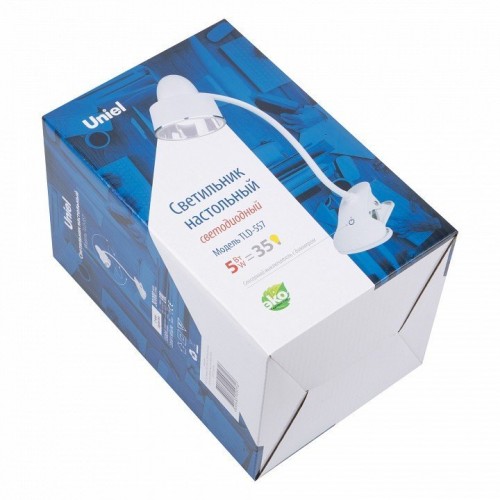 Настольная лампа (UL-00004139) Uniel TLD-557 Beige/LED/350Lm/5500K/Dimmer
