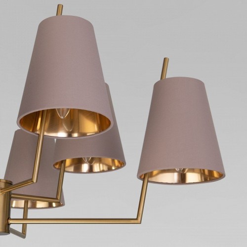 Потолочная люстра Eurosvet Topanga 60173/8 латунь Потолочная люстра Eurosvet Topanga 60173/8 латунь