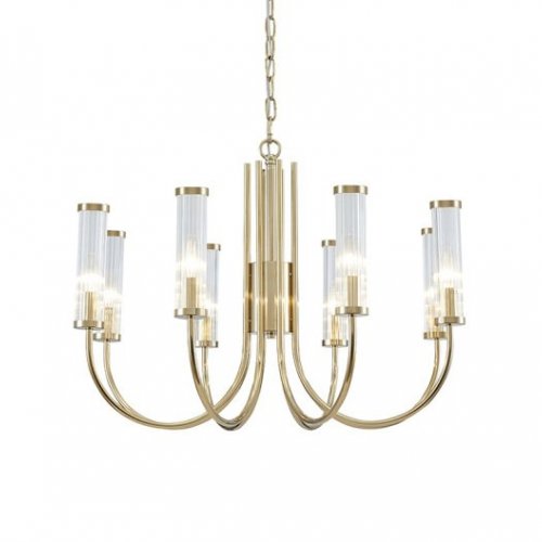 Подвесная люстра Newport 4550 4558/C new gold