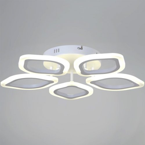 Потолочная светодиодная люстра Reluce 02301-0.3-05 WH Потолочная светодиодная люстра Reluce 02301-0.3-05 WH