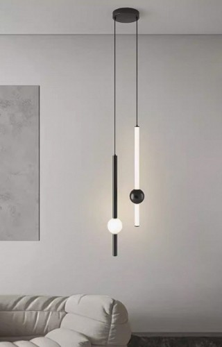 Подвесной светильник Inodesign Orion INO_Orion Black Double 40.6018