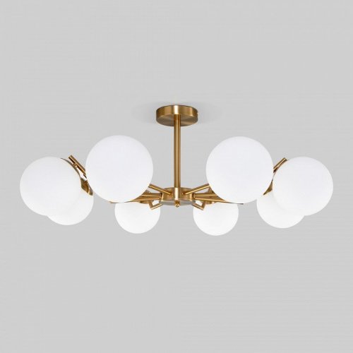 Подвесная люстра Eurosvet Frost 70154/8 латунь Подвесная люстра Eurosvet Frost 70154/8 латунь