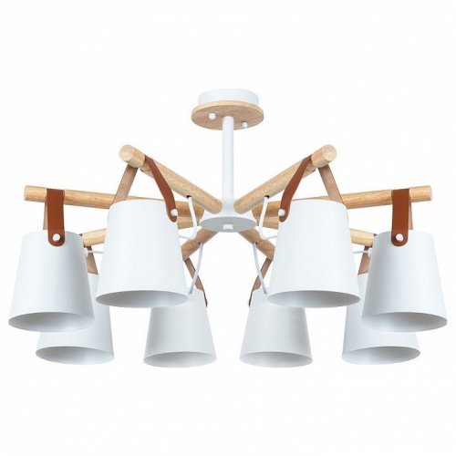 Люстра на штанге Arte Lamp Thomas A7032PL-8WH Люстра на штанге Arte Lamp Thomas A7032PL-8WH