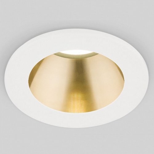 Встраиваемый светодиодный светильник Elektrostandard 25023/Led 7W 4200K WH/SB белый/бронза a056771 Встраиваемый светодиодный светильник Elektrostandard 25023/Led 7W 4200K WH/SB белый/бронза a056771