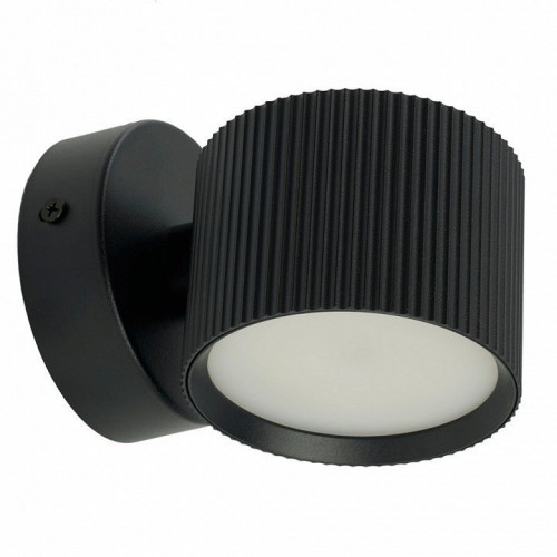 Светильник  настенный Feron HL4580 ARIA 12W, 230V,GX53, черный IP20