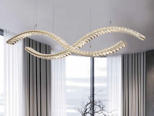 Подвесной светодиодный светильник Newport 8242/110 gold М0066864