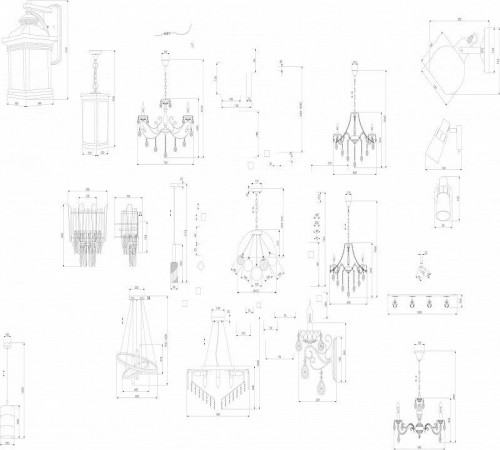 Подвесной светильник Eurosvet Anait 30178 хром