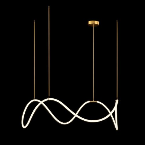 Потолочная люстра Thread 10388P/C Brass