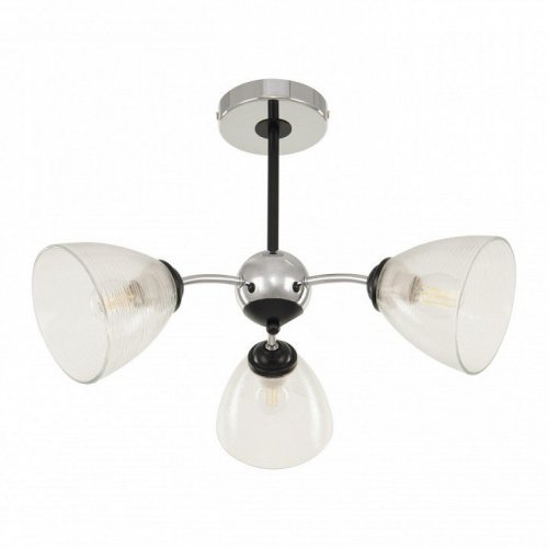 Потолочная люстра Arte Milano Napoli-329007 329007/3 CR.BK Потолочная люстра Arte Milano Napoli-329007 329007/3 CR.BK