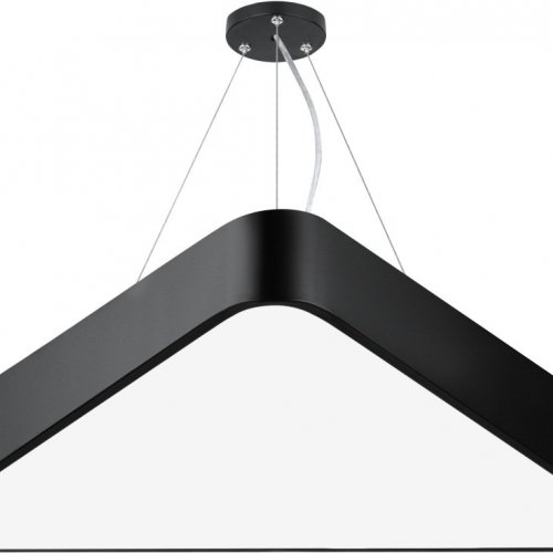 Подвесной светодиодный светильник Geometria ЭРА Delta SPO-151-B-40K-030 30Вт 4000К черный Б0050575