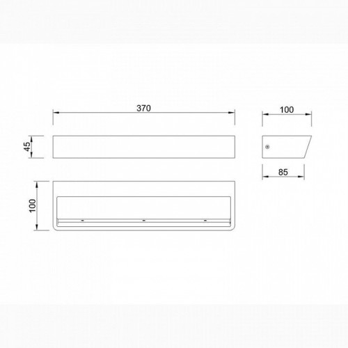 Настенный светодиодный светильник Mantra Altea 8096
