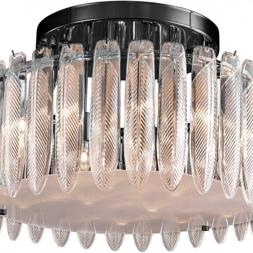 Потолочная люстра DeLight Collection Piuma MX22027002-D65 matt black Потолочная люстра DeLight Collection Piuma MX22027002-D65 matt black