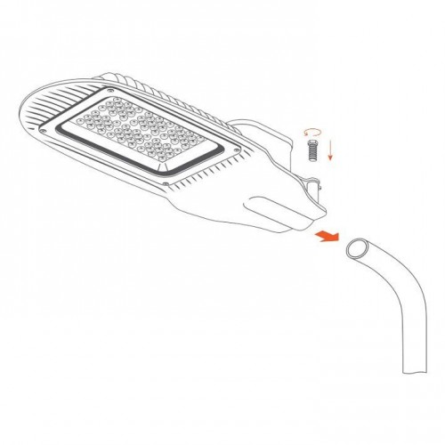Консольный светильник WoltaPRO  ДКУ04-150-112-4К ШБ140х60