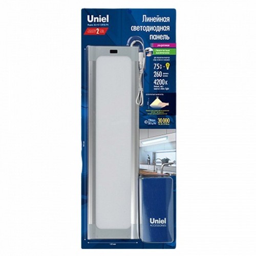 Мебельный светодиодный светильник (UL-00002885) Uniel ULI-F42-7,5W/4200K/DIM Sensor IP20 Silver