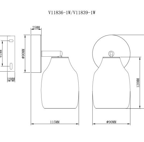 Спот Adalina V11839-1W Спот Adalina V11839-1W