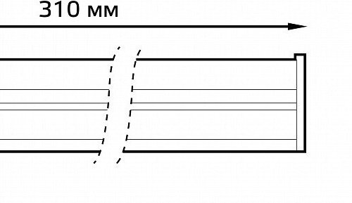Линейный светодиодный светильник Gauss TL Elementary TL001