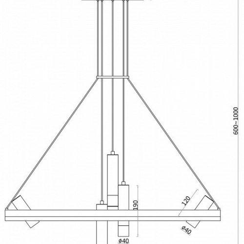 Подвесная люстра F-Promo Daur 3097-8P