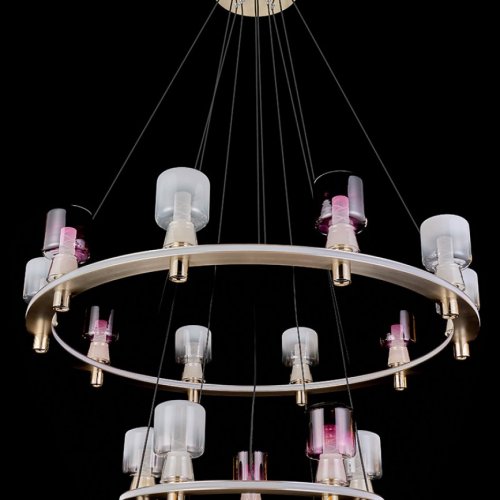 Подвесная люстра Marie LE7719/10+5 Nickel