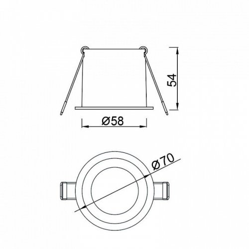 Встраиваемый светильник Mantra MALT 9232