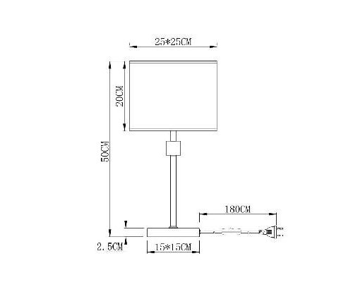 Настольная лампа Arte Lamp North A5896LT-1CC