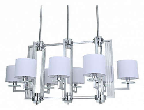 Подвесная люстра Newport 35400 35408/S chrome без абажуров Подвесная люстра Newport 35400 35408/S chrome без абажуров
