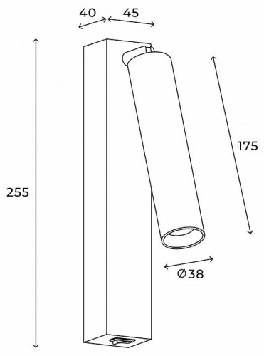 Спот Hesby Lighting Edge HSBL_0209 Спот Hesby Lighting Edge HSBL_0209