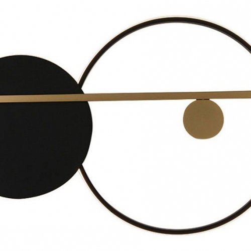 Накладной светильник Inodesign Round INO_Round Black 44.4680