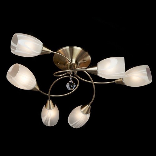 Потолочная люстра Оптима Virginia 2275/6 античная бронза Потолочная люстра Оптима Virginia 2275/6 античная бронза