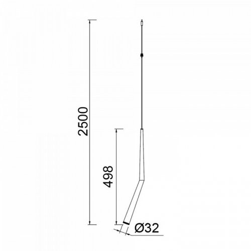 Подвесная люстра Mantra Boomerang 9377+9240 (24L)