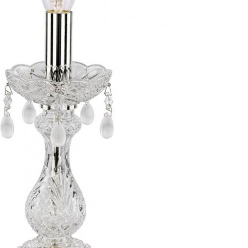 Интерьерная настольная лампа Bohemia Ivele Crystal 112 112L/1-27 Ni V0300