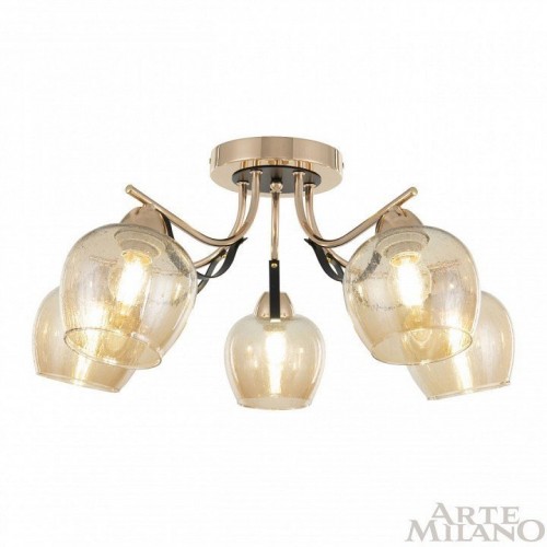 Потолочная люстра Arte Milano AMALFI 322306/5 FG+BK