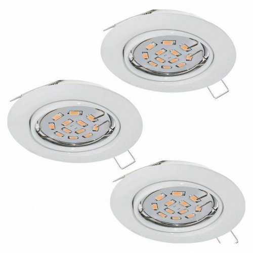 Комплект встраиваемых светильников (3 шт.) Eglo Einbauspot LED 75349 Комплект встраиваемых светильников (3 шт.) Eglo Einbauspot LED 75349