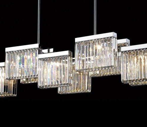 Подвесная люстра DeLight Collection Broadway EP68031L-10 chrome